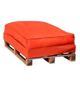 Coussin pour palette orange Sofa 